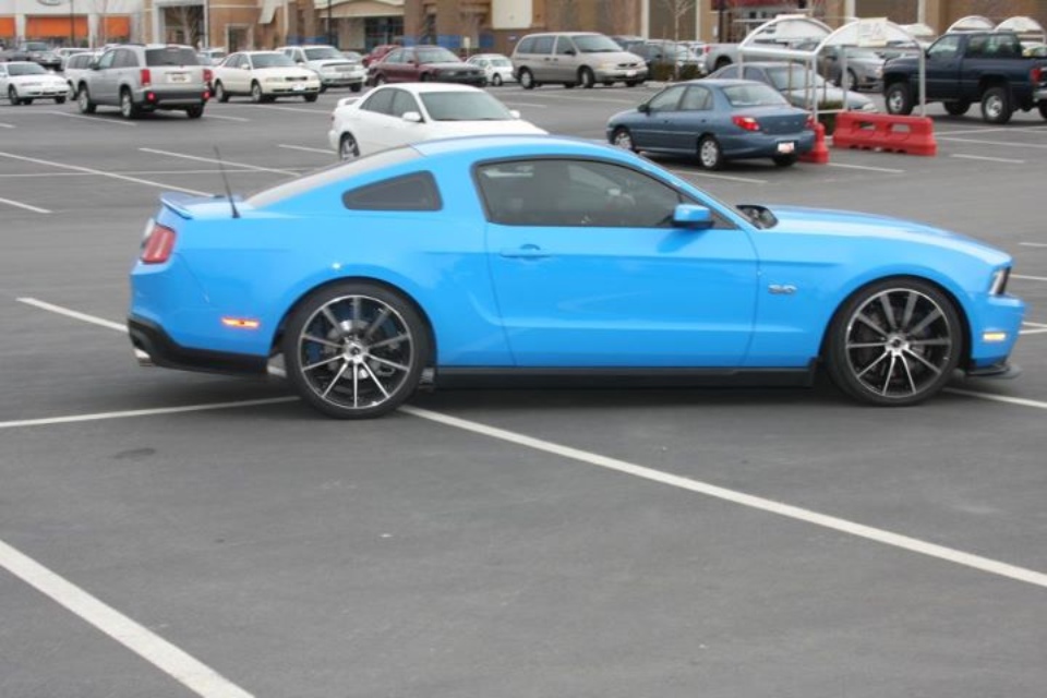 photo 3 Ford Mustang custom wheels Ruff racing r943 20x8.5, ET , tire size 275/35 R20. 20x10.0 ET 255/35 R20