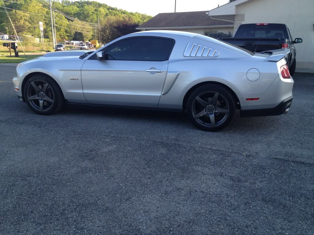 photo 1 Ford Mustang custom wheels Forgestar  CF5 19x9.0, ET , tire size 255/40 R19. 19x10.0 ET 285/35 R19