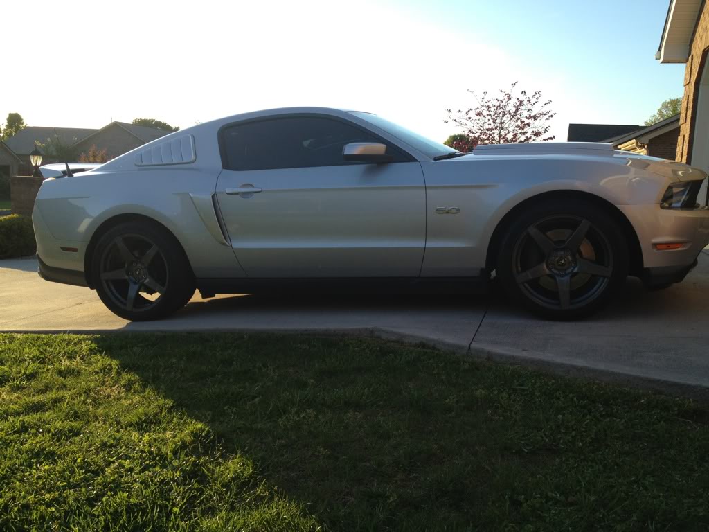 photo 2 Ford Mustang custom wheels Forgestar  CF5 19x9.0, ET , tire size 255/40 R19. 19x10.0 ET 285/35 R19