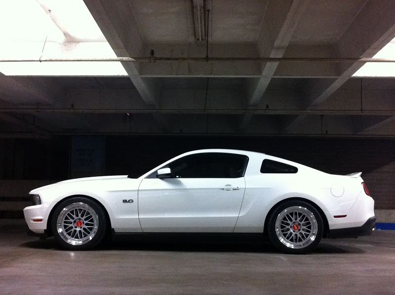 photo 2 Ford Mustang custom wheels BBS LM 19x10.0, ET +43, tire size 285/35 R19. x ET