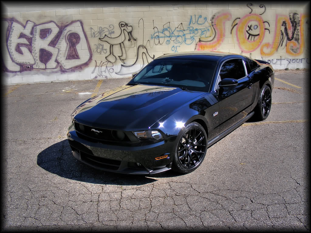 photo 1 Ford Mustang custom wheels SVE  Drifts 19x9.5, ET , tire size 255/ R19. x ET 285/ R