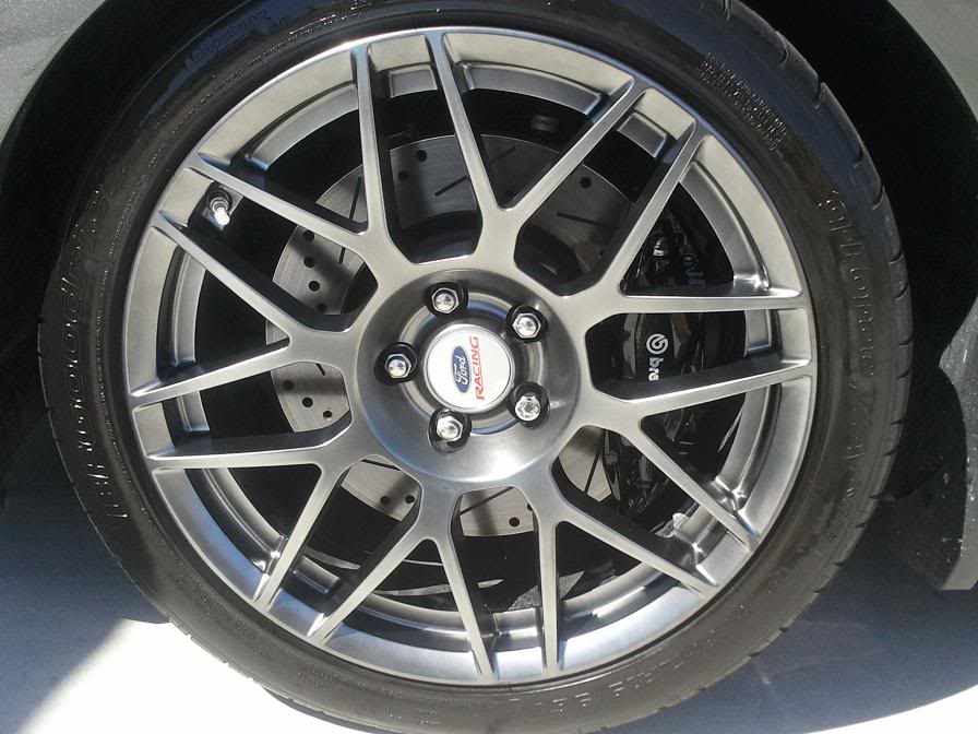 photo 1 Ford Mustang custom wheels Ford Racing  19x9.0, ET +40, tire size 275/35 R19. 19x10.0 ET+51 295/35 R19