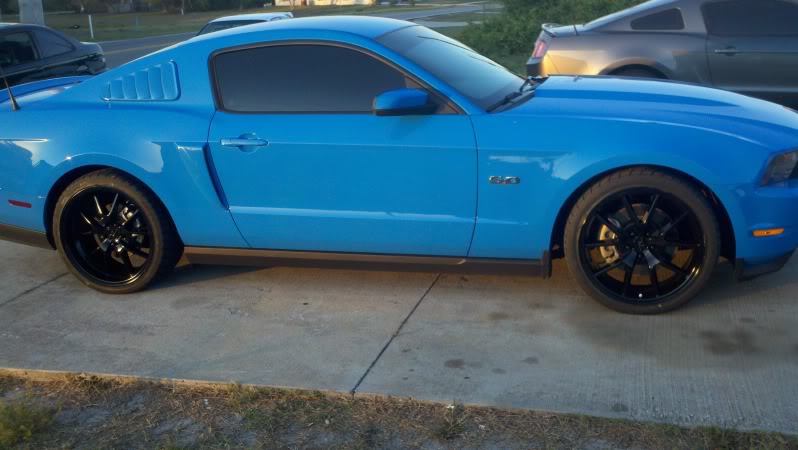 photo 3 Ford Mustang custom wheels 20x8.5, ET , tire size 255/35 R20. 20x10.0 ET 285/30 R20