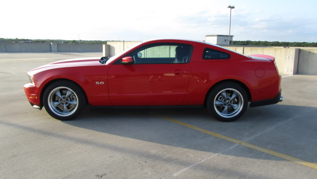 photo 1 Ford Mustang custom wheels AM  Bullitts 18x9.0, ET +30, tire size 255/45 R18. 18x10.0 ET+30 275/40 R18