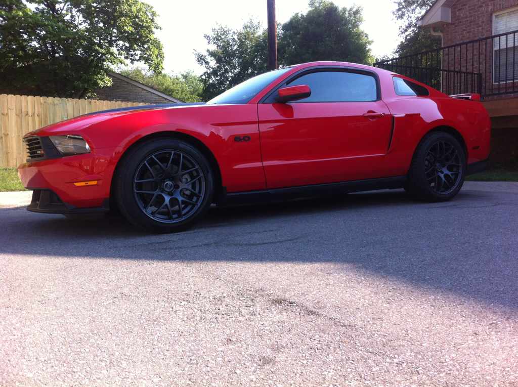 photo 1 Ford Mustang custom wheels AMR  Charcoals 19x8.5, ET , tire size 245/45 R19. 19x9.5 ET 275/40 R19