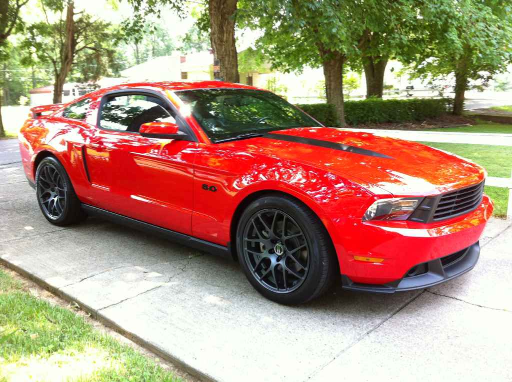 photo 2 Ford Mustang custom wheels AMR  Charcoals 19x8.5, ET , tire size 245/45 R19. 19x9.5 ET 275/40 R19