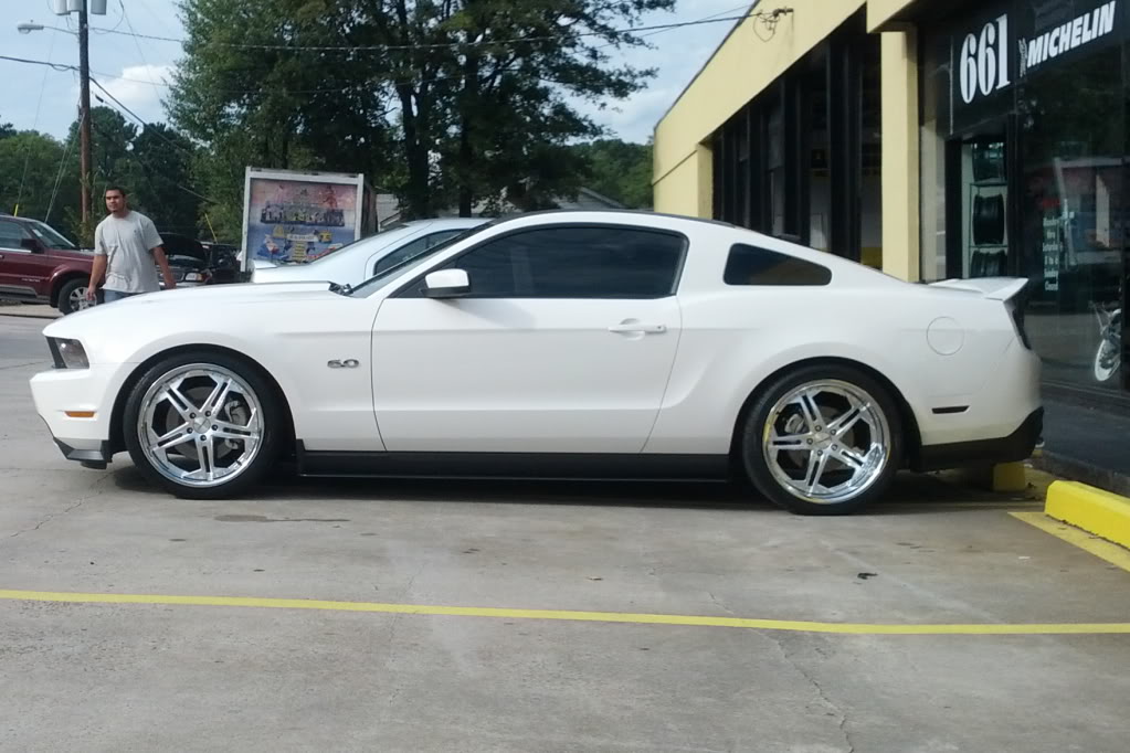 photo 1 Ford Mustang custom wheels Vossen  20x9.0, ET +38, tire size 255/35 R20. 20x10.5 ET+45 295/30 R20