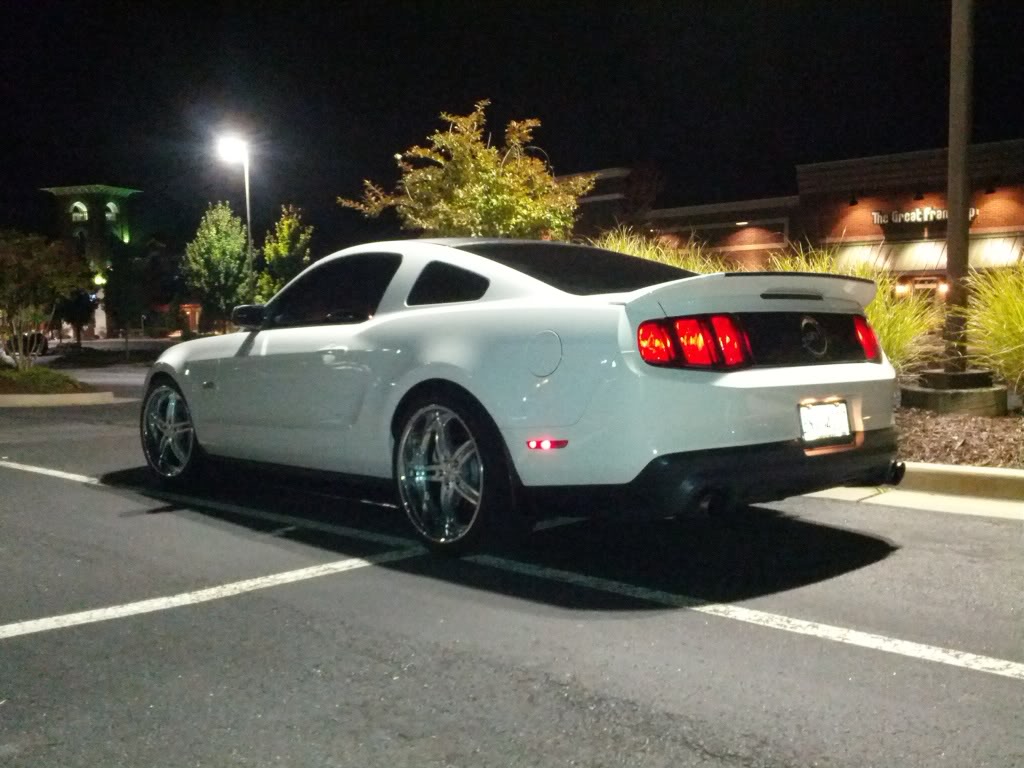 photo 5 Ford Mustang custom wheels Vossen  20x9.0, ET +38, tire size 255/35 R20. 20x10.5 ET+45 295/30 R20