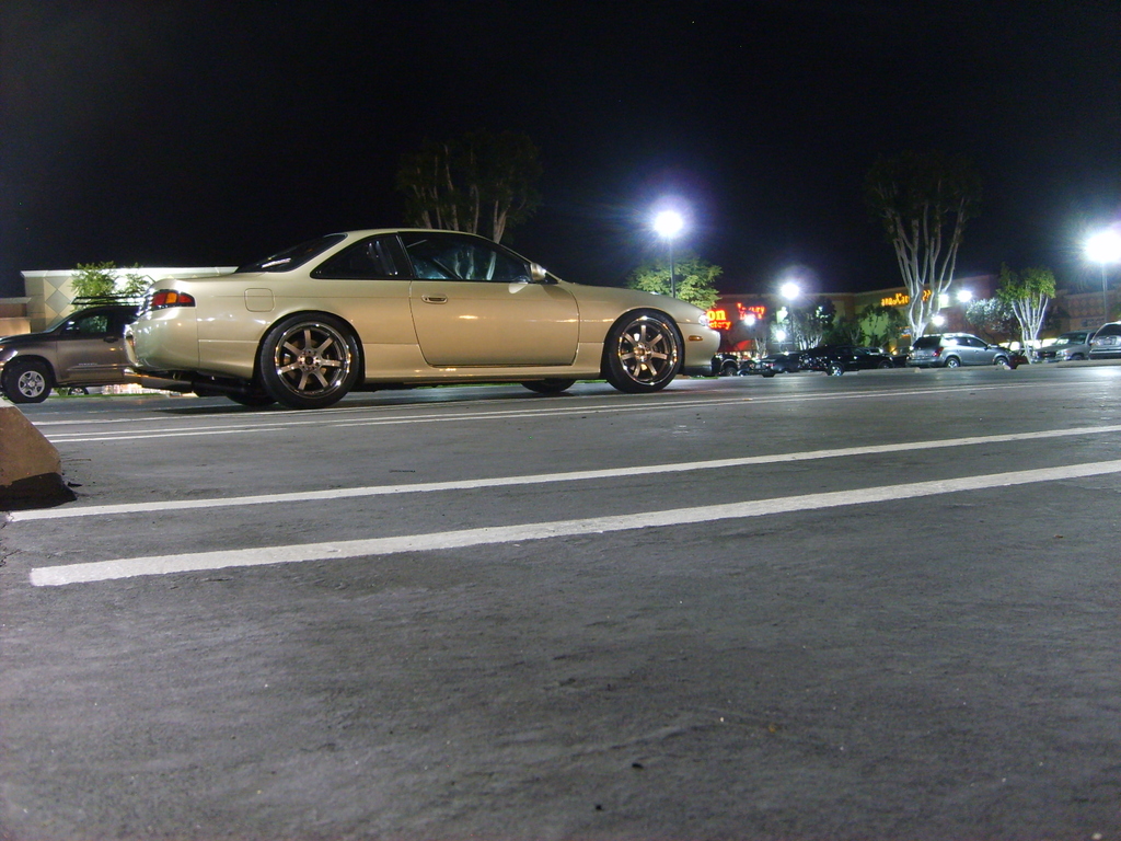 photo 4 Nissan S14 custom wheels Rays Engineering Gram Lights 57S-Pro 18x9.0, ET 0, tire size 225/40 R18. 18x10.0 ET+10 245/40 R18