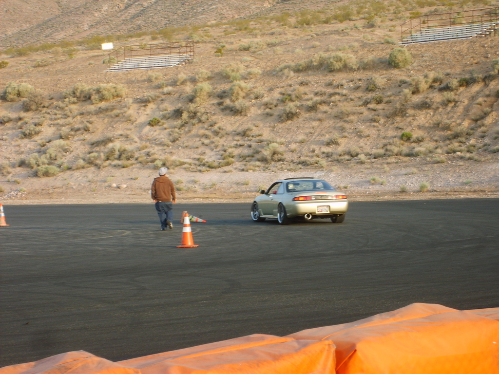 photo 10 Nissan S14 custom wheels Rays Engineering Gram Lights 57S-Pro 18x9.0, ET 0, tire size 225/40 R18. 18x10.0 ET+10 245/40 R18