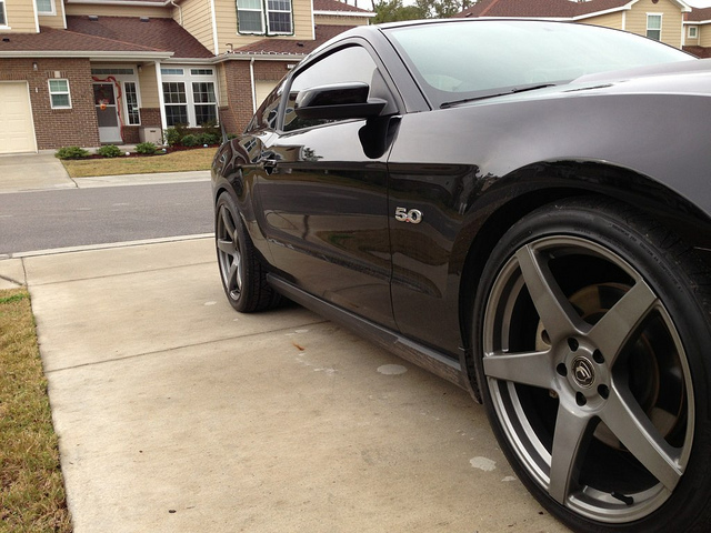 photo 1 Ford Mustang custom wheels Forgestar  CF5  20x9.0, ET , tire size 255/35 R20. 20x10.5 ET 295/35 R20