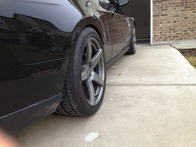 photo 2 Ford Mustang custom wheels Forgestar  CF5  20x9.0, ET , tire size 255/35 R20. 20x10.5 ET 295/35 R20