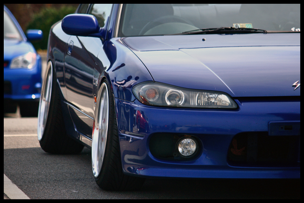 photo 10 Nissan S15 custom wheels Work Wheels Euroline SL 18x9.0, ET +1, tire size 215/40 R18. 18x10.0 ET-5 225/40 R18