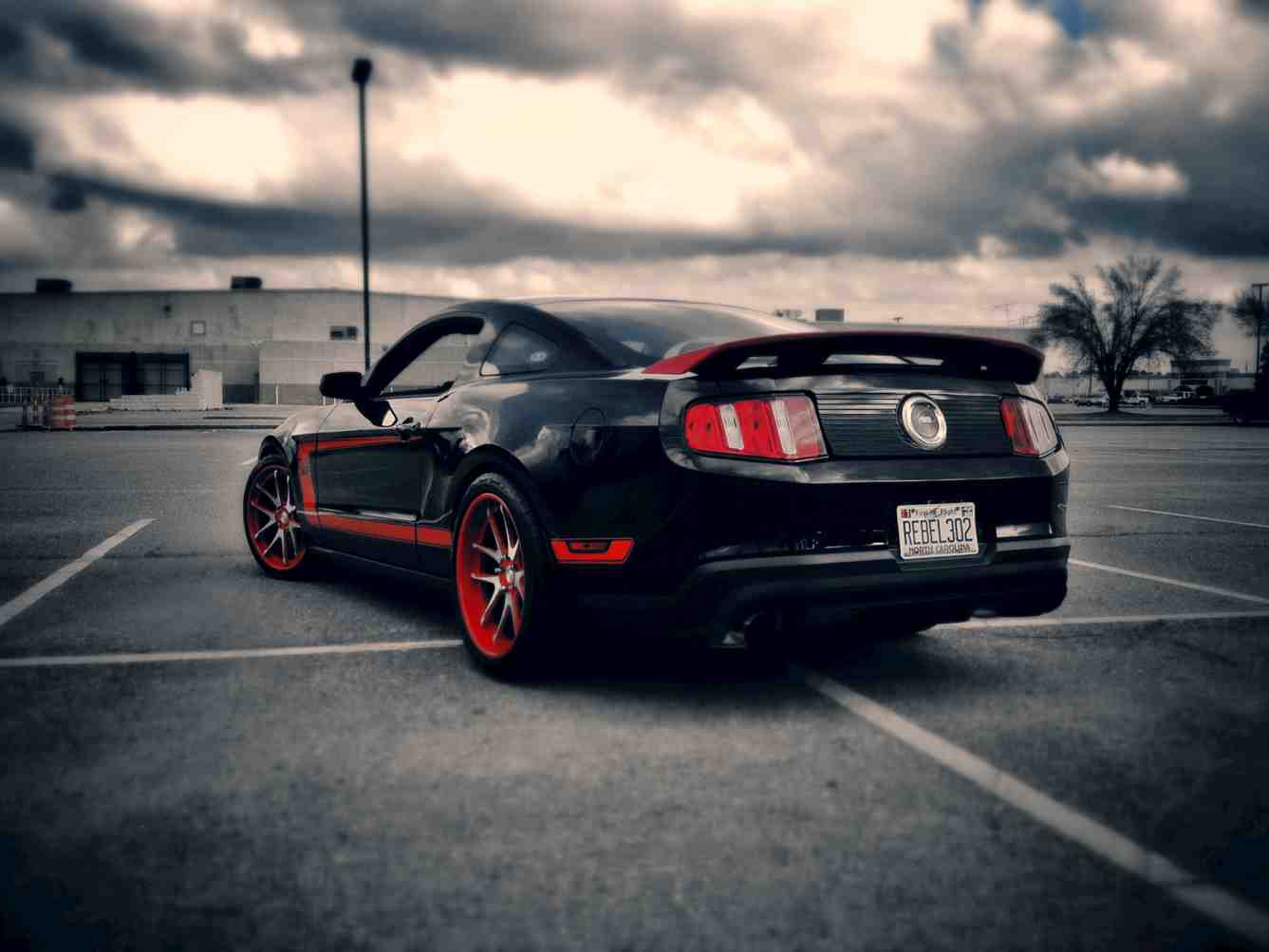 photo 1 Ford Mustang custom wheels Rotiform SNA 20x9.0, ET +11, tire size 255/35 R20. x ET 295/35 R