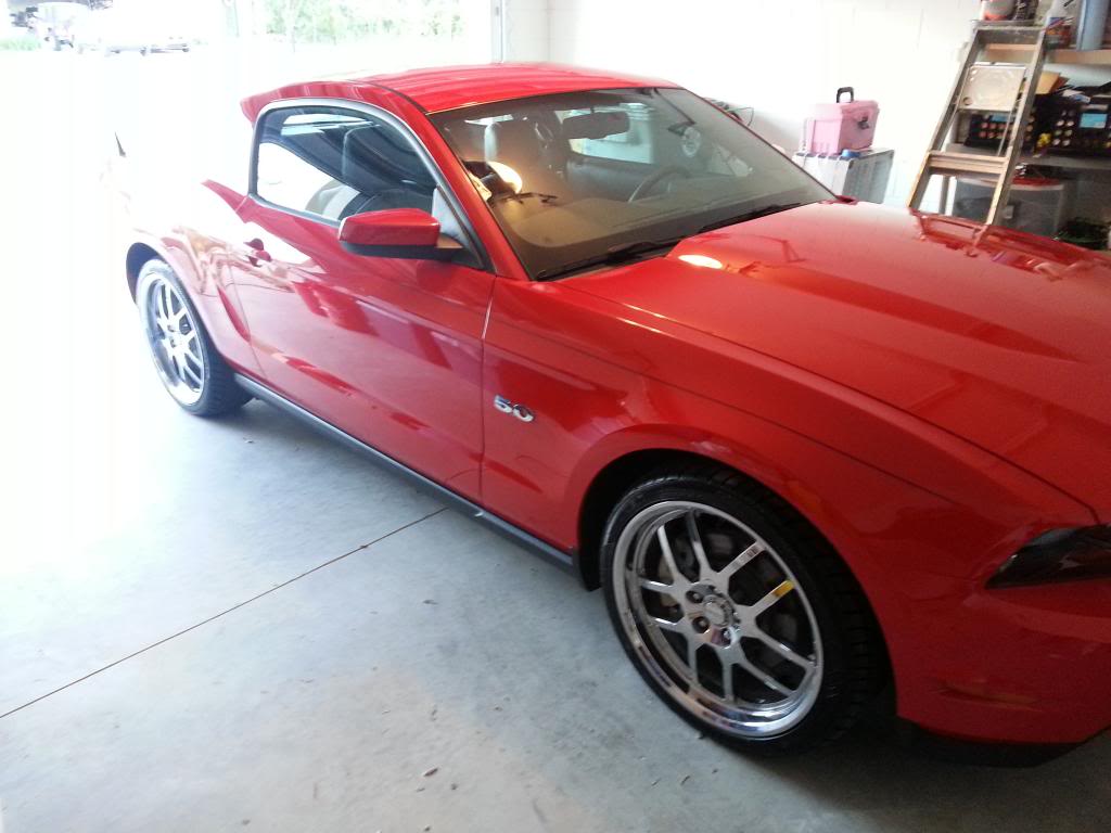 photo 2 Ford Mustang custom wheels Roush RR04 20x8.5, ET +45, tire size 255/35 R20. x ET