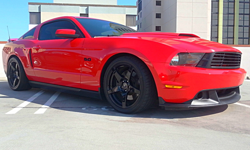 photo 1 Ford Mustang custom wheels Forgestar  CF5  18x9.0, ET , tire size 275/35 R18. 18x10.0 ET 305/30 R18