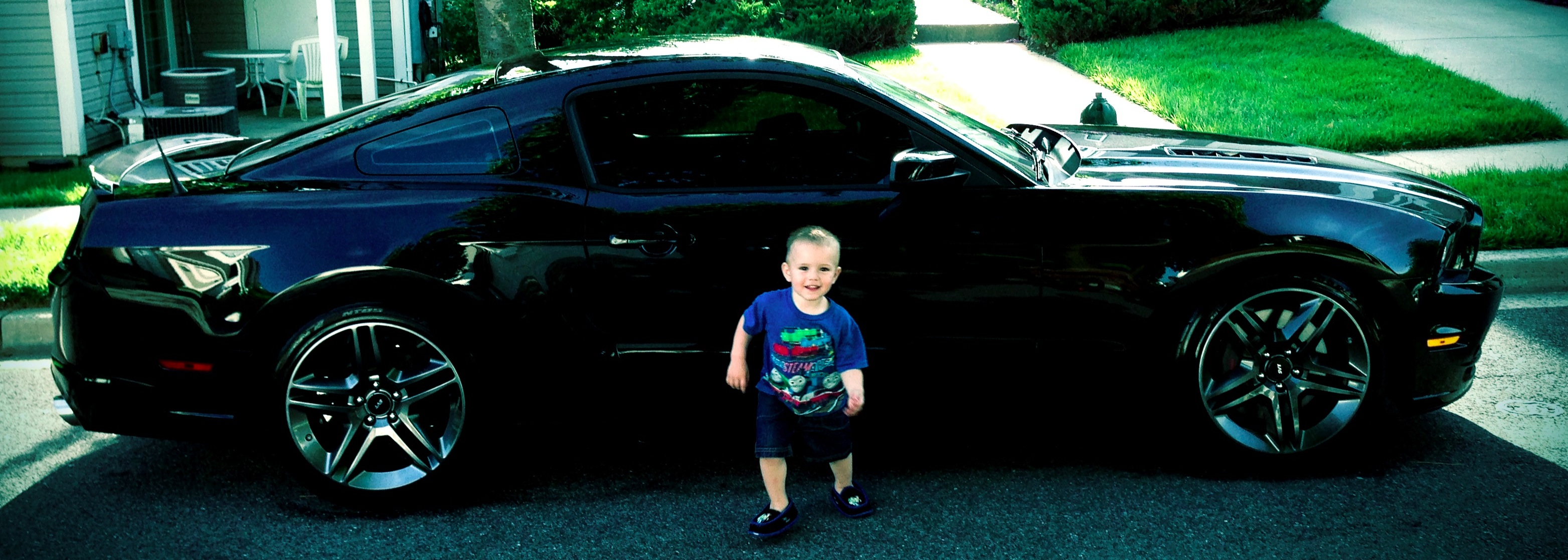 photo 1 Ford Mustang custom wheels SVT   19x9.5, ET , tire size 275/35 R19. x ET