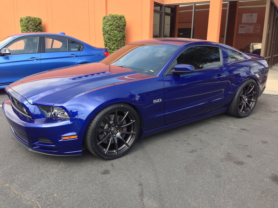 photo 1 Ford Mustang custom wheels Forgestar  CF10 20x10.0, ET , tire size 275/35 R20. 20x11.0 ET 315/35 R20