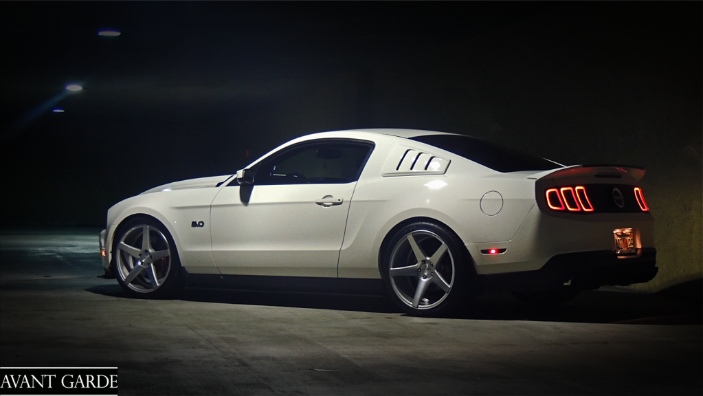 photo 2 Ford Mustang custom wheels Avant Garde M550 20x9.0, ET +35, tire size 255/35 R20. 20x10.5 ET+45 295/30 R20