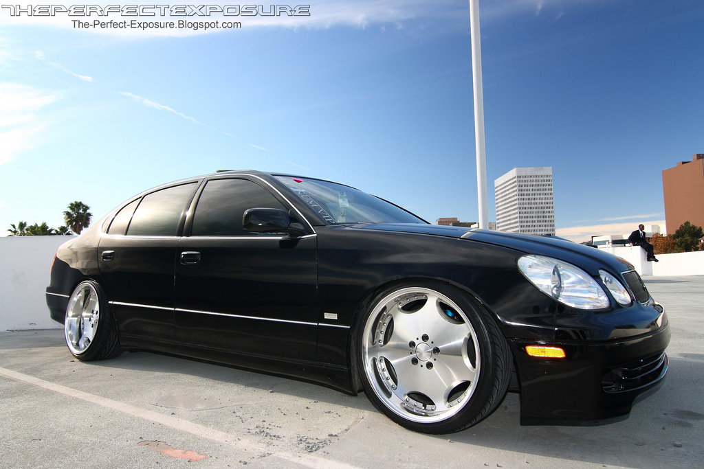 photo 1 Lexus GS 300 custom wheels AME Shallen AX 19x9.0, ET +10, tire size 225/35 R19. 19x10.0 ET0 235/35 R19