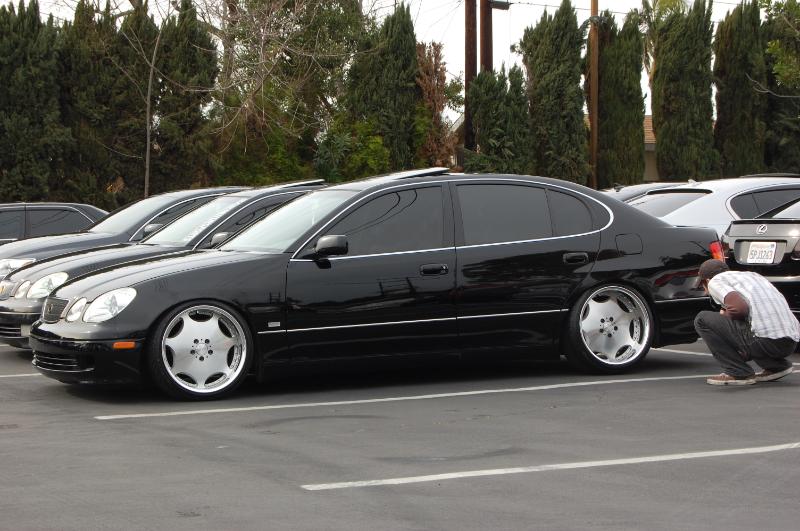 photo 5 Lexus GS 300 custom wheels AME Shallen AX 19x9.0, ET +10, tire size 225/35 R19. 19x10.0 ET0 235/35 R19