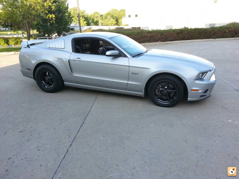 photo 2 Ford Mustang custom wheels   17x4.5, ET , tire size X R17. 15x10.0 ET