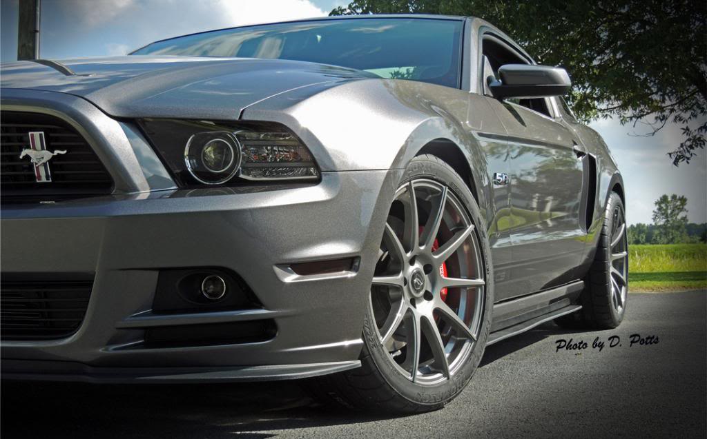 photo 1 Ford Mustang custom wheels Forgestar CF10  19x9.0, ET , tire size 255/40 R19. 19x10.0 ET 285/35 R19
