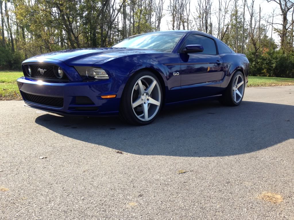 photo 1 Ford Mustang custom wheels AvantGarde M550  20x9.0, ET , tire size 255/35 R20. 20x10.5 ET 295/35 R20