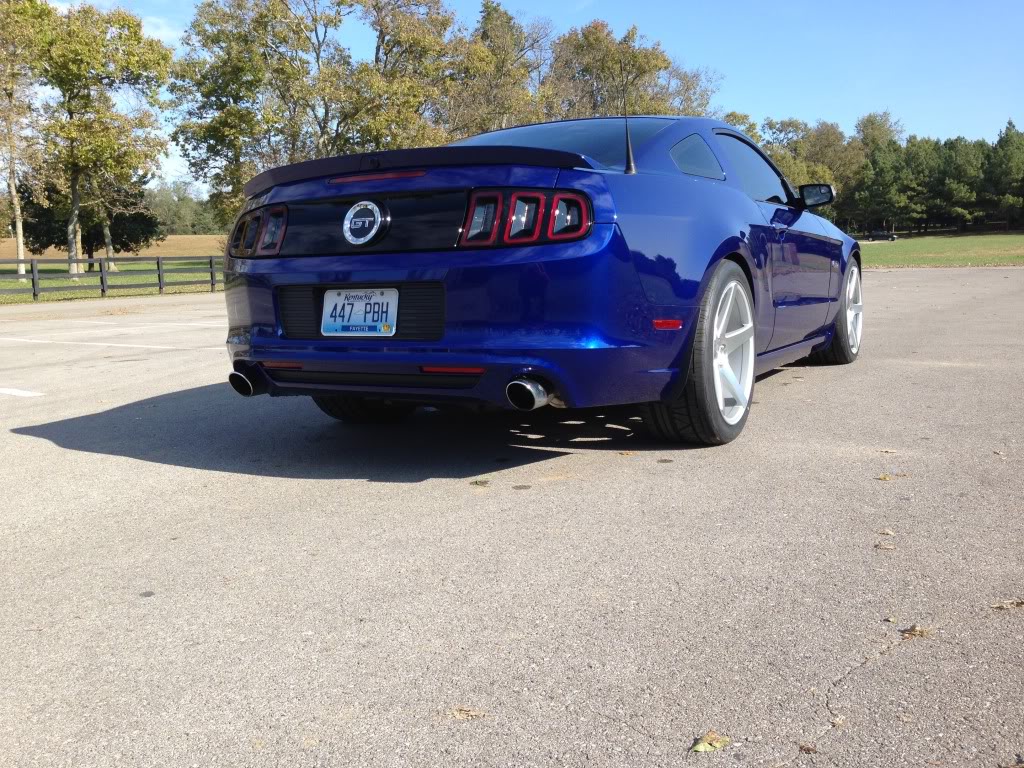 photo 3 Ford Mustang custom wheels AvantGarde M550  20x9.0, ET , tire size 255/35 R20. 20x10.5 ET 295/35 R20