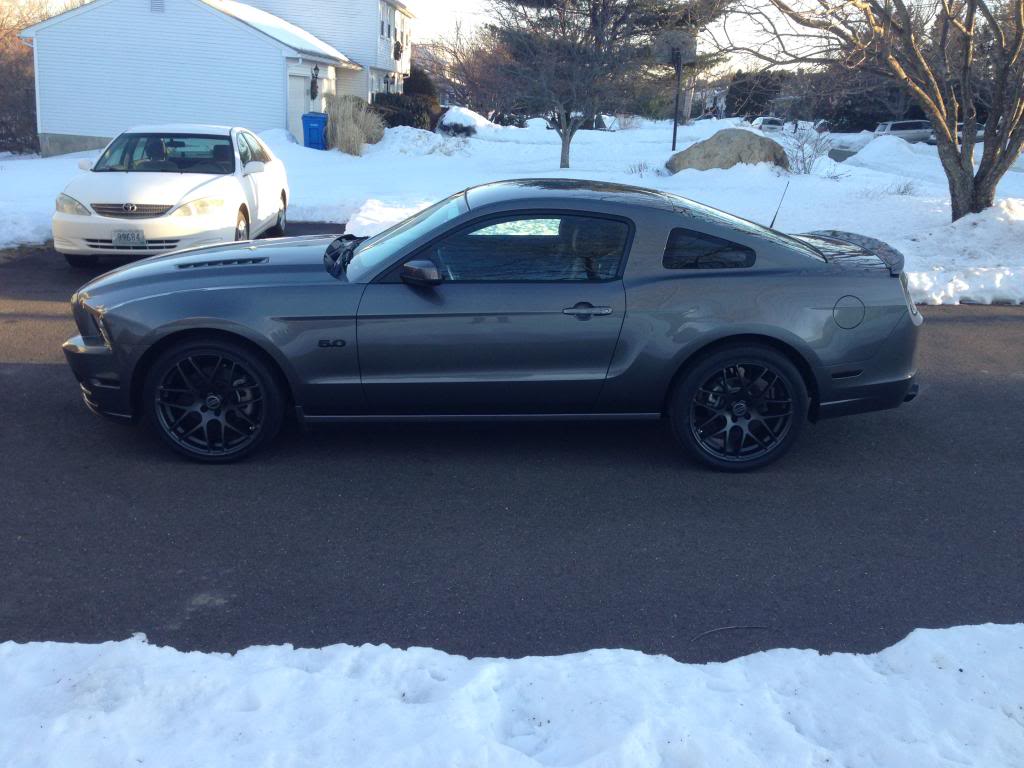 photo 2 Ford Mustang custom wheels AMR  Charcoal  20x8.5, ET , tire size 255/35 R20. 20x10.0 ET 295/35 R20