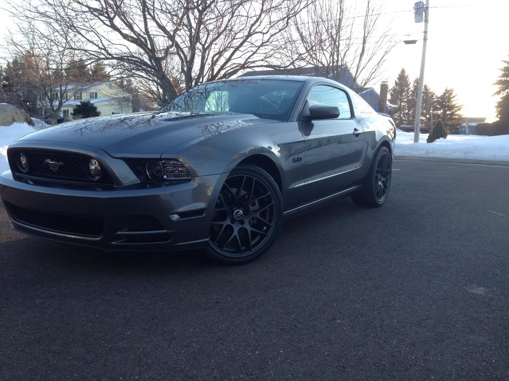 photo 1 Ford Mustang custom wheels AMR  Charcoal  20x8.5, ET , tire size 255/35 R20. 20x10.0 ET 295/35 R20