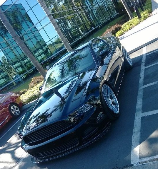 photo 2 Ford Mustang custom wheels HRE FF01 20x10.5, ET +42, tire size 275/35 R20. x ET