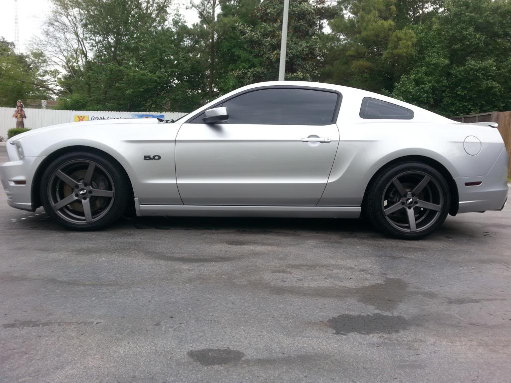 photo 2 Ford Mustang custom wheels STR  607  19x8.5, ET +30, tire size 245/40 R19. 19x10.0 ET+35 285/35 R19