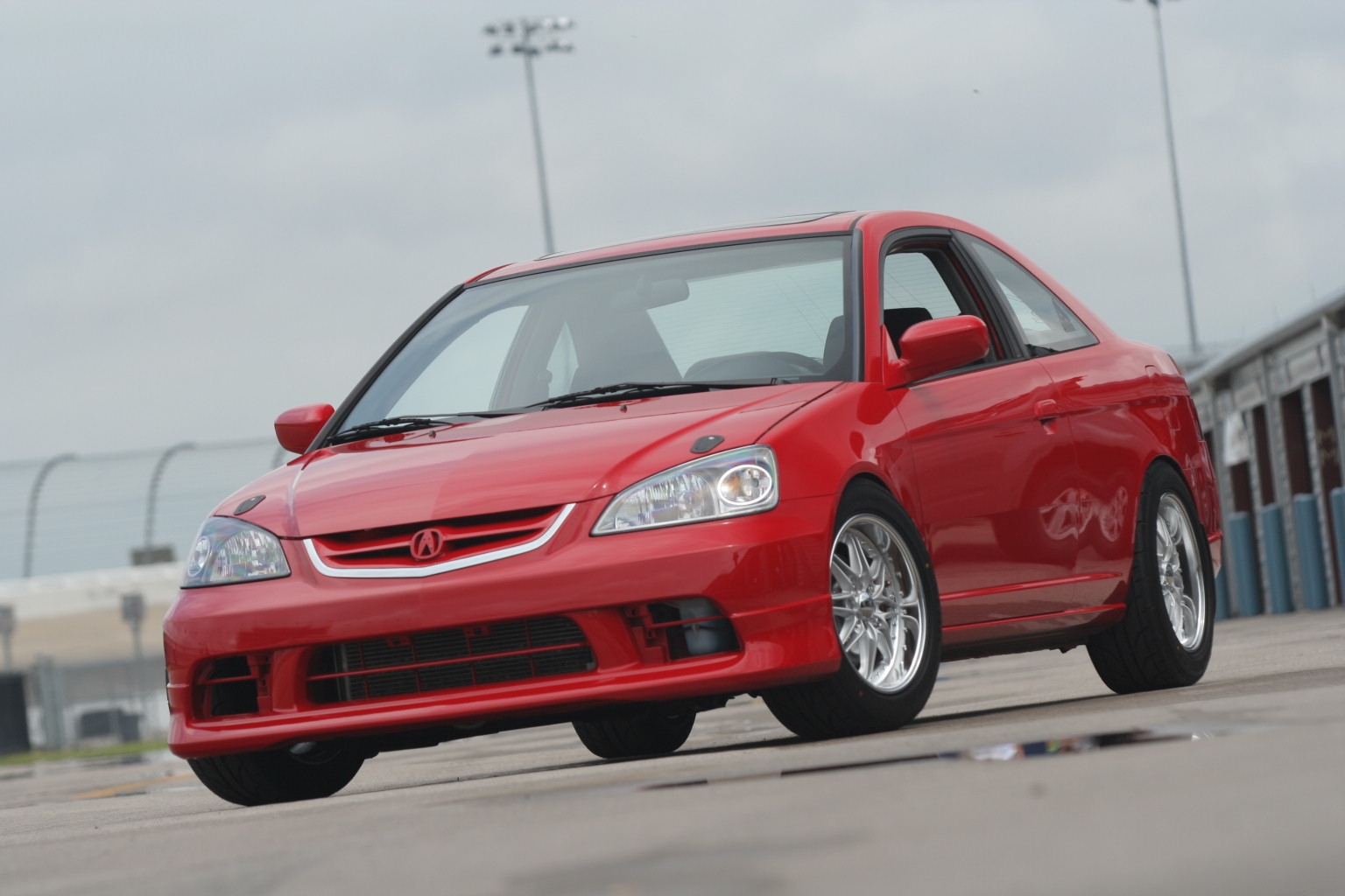photo 1 Honda Civic custom wheels SSR Schumacher 16x8.0, ET +22, tire size 225/50 R16. 16x8.0 ET+37 