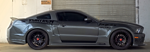 photo 2 Ford Mustang custom wheels Forgestar  F14  20x10.5, ET +5, tire size X R20. 20x12.0 ET+25