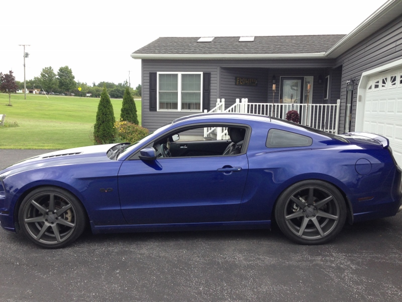 photo 1 Ford Mustang custom wheels Vossen  CV7 20x9.0, ET , tire size X R20. 20x10.5 ET 