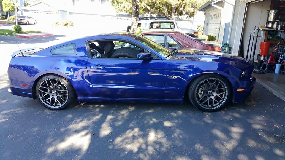 photo 1 Ford Mustang custom wheels AMR  Charcoal  20x8.5, ET , tire size X R20. 20x10.0 ET