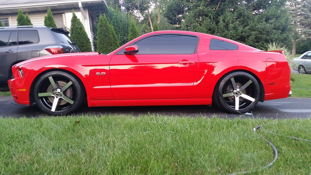 photo 1 Ford Mustang custom wheels STR  607 20x9.0, ET +35, tire size 255/35 R20. 20x10.5 ET+40 295/30 R20