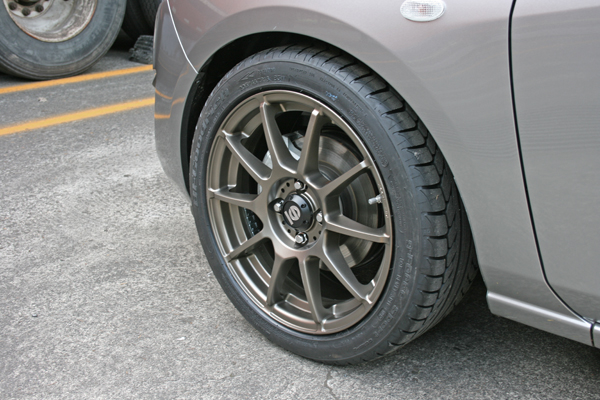 photo 1 Mazda Mazda2 custom wheels Sparco Assetto Gara 16x7.0, ET +37, tire size 205/45 R16. x ET 