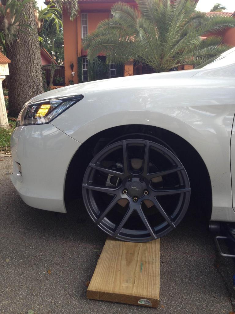 photo 1 Honda Accord custom wheels Velgen 20x10.5, ET +45, tire size X R20. 20x10.5 ET+25