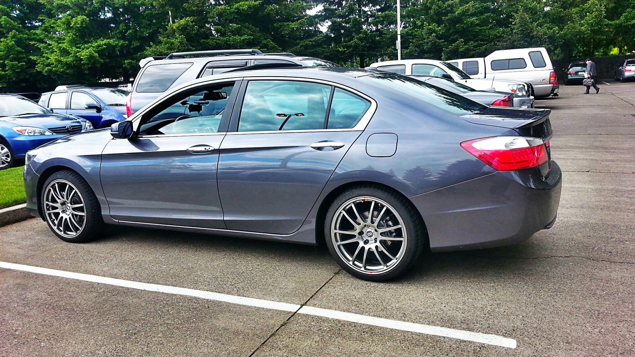 photo 1 Honda Accord custom wheels Enkei GTC01 19x8.5, ET +42, tire size 245/35 R19. x ET