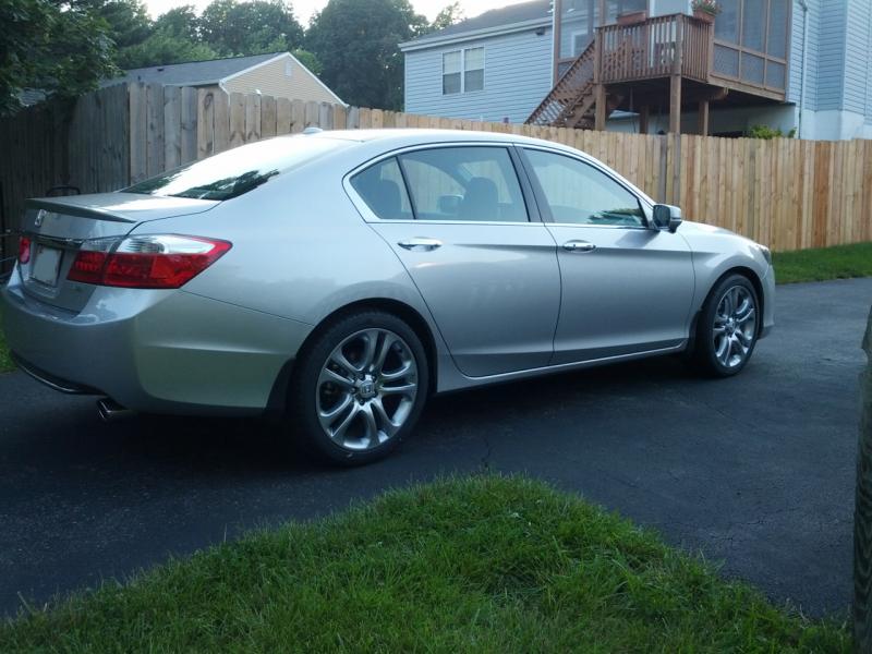 photo 2 Honda Accord custom wheels Acura RDX  19x8.0, ET +45, tire size 245/40 R19. x ET 
