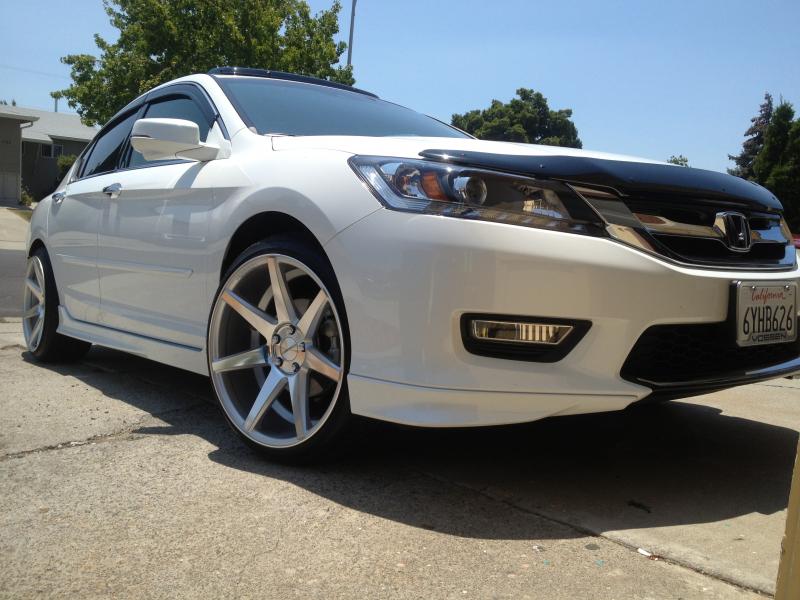 photo 1 Honda Accord custom wheels Vossen  cv7 20x10.5, ET +45, tire size 245/35 R20. x ET
