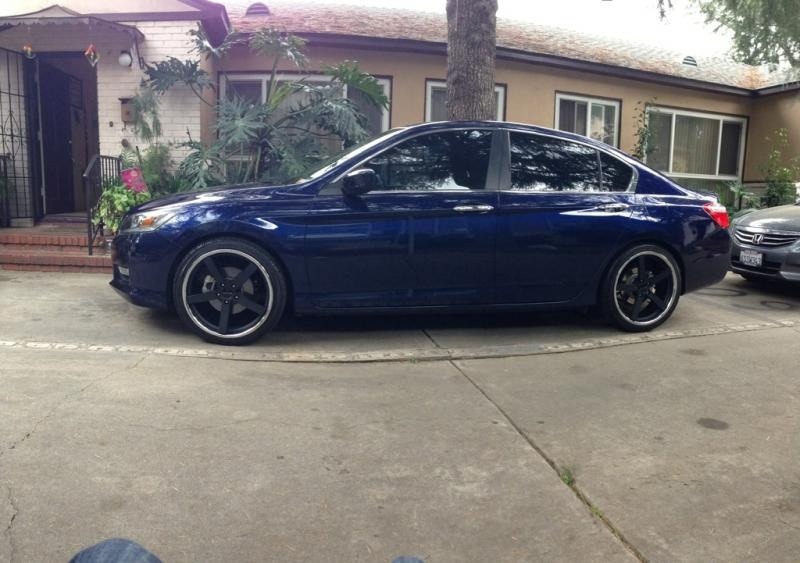 photo 2 Honda Accord custom wheels Giovanna Meeca 20x8.5, ET +35, tire size 245/30 R20. x ET