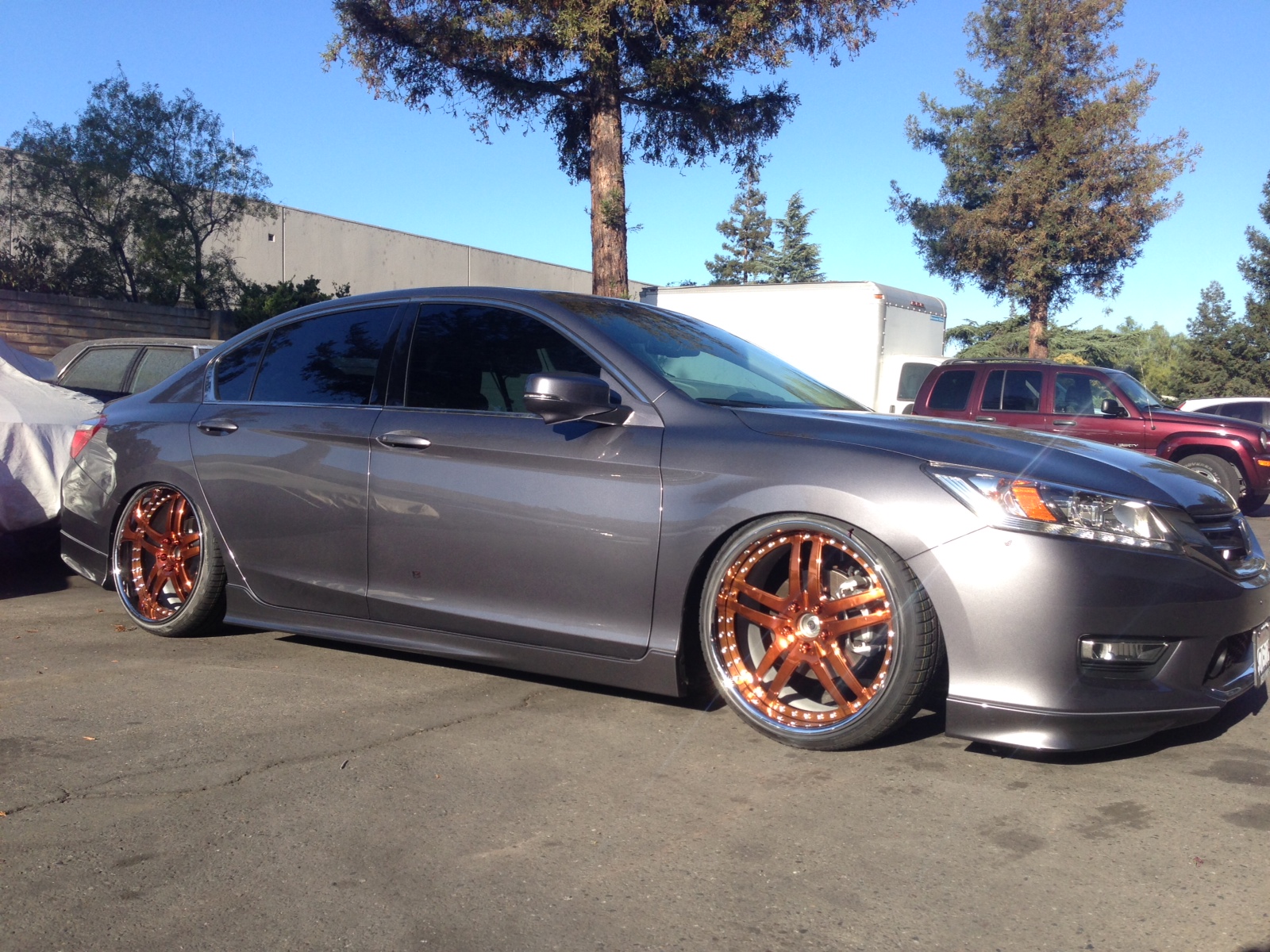 photo 1 Honda Accord custom wheels Copper VR03 20x10.0, ET +57, tire size 245/30 R20. 20x10.0 ET+19