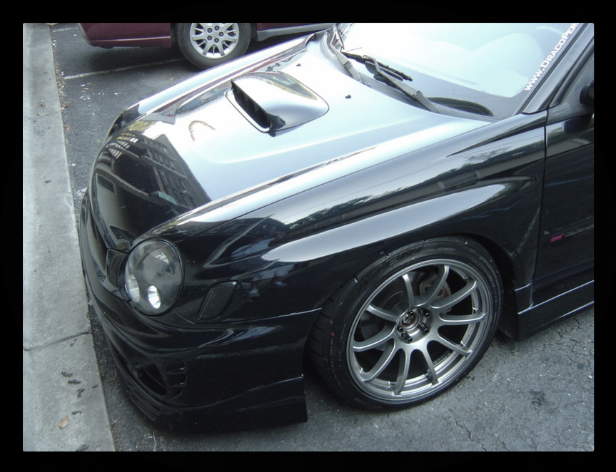 photo 4 Subaru Impreza WRX custom wheels Rota G-Force 18x9.0, ET +35, tire size 235/40 R18. x ET 