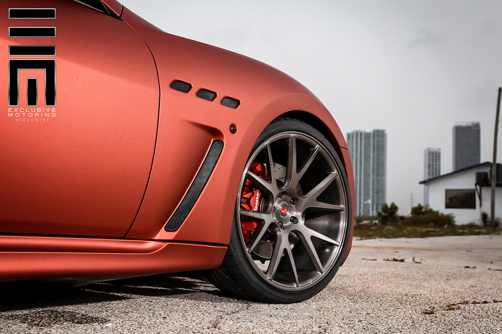 photo 2 Maserati GranTurismo custom wheels Vossen VPS-306 21x9.0, ET , tire size X R21. 22x11.0 ET