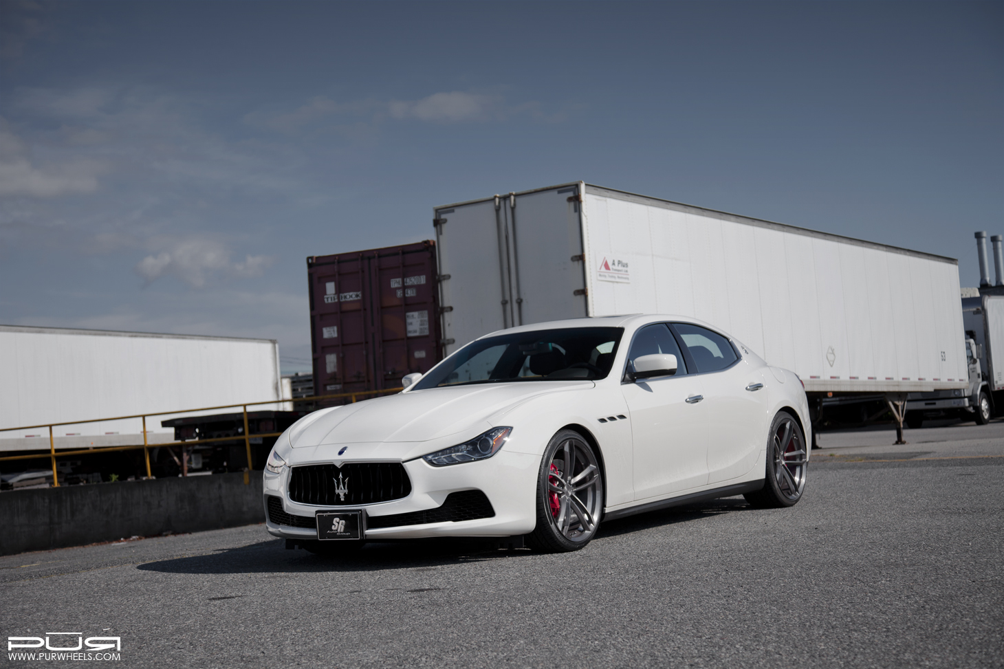 photo 4 Maserati Ghibli custom wheels PUR RS07 21x9.0, ET , tire size 245/35 R21. 21x10.5 ET