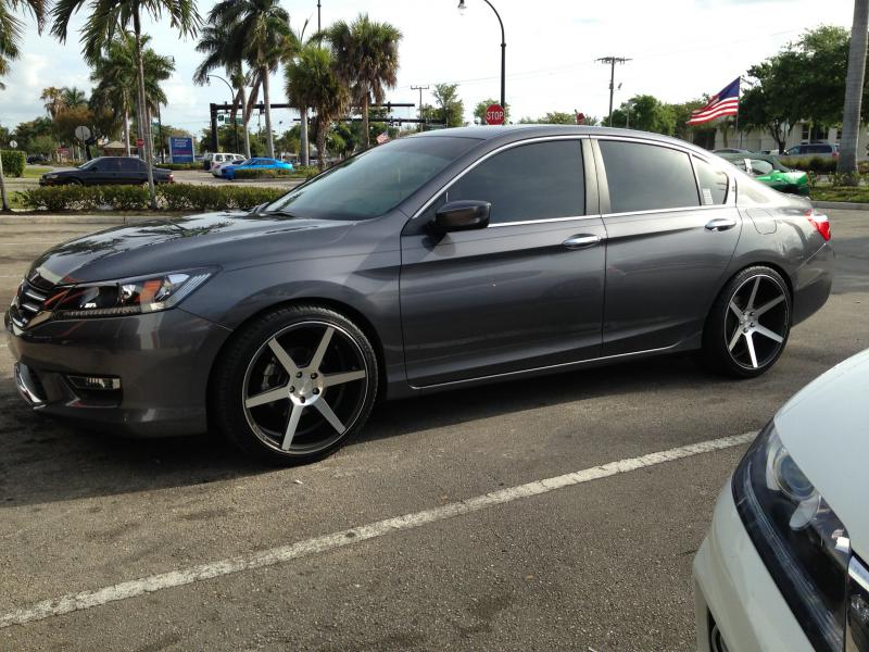 photo 1 Honda Accord custom wheels Stance  SC-6 20x8.5, ET +35, tire size 245/35 R20. 20x10.0 ET+42 275/30 R20