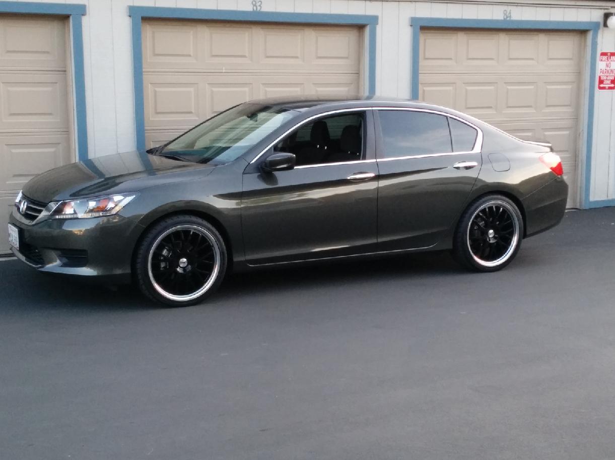 photo 1 Honda Accord custom wheels TSW Tremblants 20x, ET , tire size 245/35 R20. x ET 